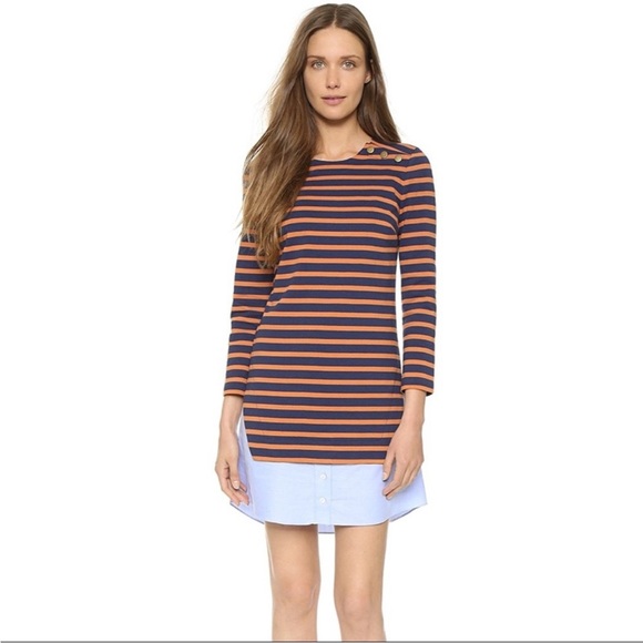 EUC Veronica Beard Charter Combo Dress size XS - Picture 1 of 9